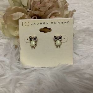 Lauren Conrad Owl Earrings